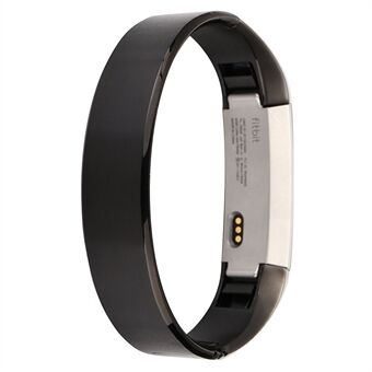 Enkel stil rustfrit Steel armbåndsrem med snaplås til Fitbit Alta