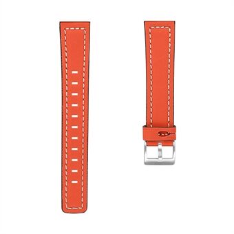 18 mm urrem i ægte læder Smart Watch Band Urrem til Xiaomi Mi Watch