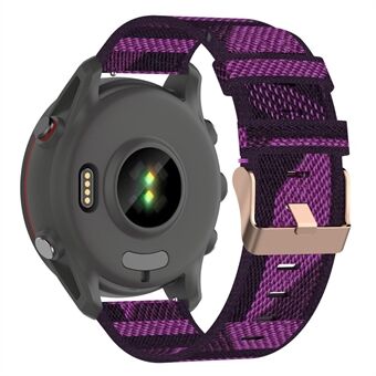 Til Garmin Forerunner 255 / Venu 2 / Samsung Galaxy Watch3 45 mm urrem med spænde Nylon urrem Universal 22 mm Quick Release Urrem