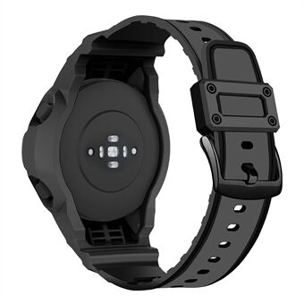 Til Xiaomi Mi Watch Color Sports Watch Band + Urkasse 2-i-1 TPU Urrem Udskiftning Urrem med spænde