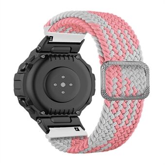 Til Huami Amazfit T-Rex / T-Rex Pro / Ares åndbar urrem Fleksibel urrem i nylon med justerbart spænde