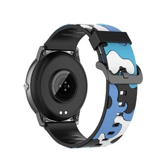 Til Xiaomi Haylou Solar LS05 Camouflagemønster Silikone Smart Watch Rem Udskiftning Urrem