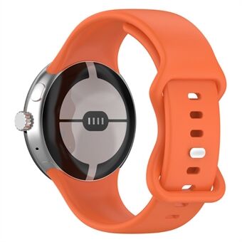 Til Google Pixel Watch Silikone Watch Band Armbånd Udskiftning Armbånd Smart Watch Rem