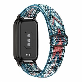 Til Redmi Band 2 Justerbar Urrem Elastisk Nylon Armbånd Smart Watch Åndbar Band