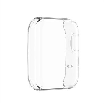 Full Coverage Soft TPU Smart Watch Protective Case with Screen Protector for Xiaomi Mi Watch Lite/Redmi Watch