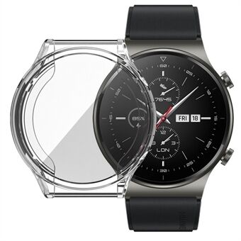 TPU Fuld dækning galvanisering beskyttende skal cover til Huawei Watch GT 2 Pro