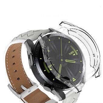 Til Huawei Watch GT 3 46 mm klar fuld dækning blød TPU galvaniseret ur beskyttelsescover