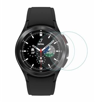 HAT Prince 2stk/sæt Anti-eksplosion Ridsefast HD Gennemsigtige skærmbeskyttere Film til Samsung Galaxy Watch4 Classic 46mm