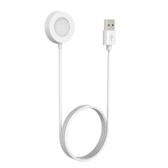 Til Xiaomi Watch S1 Pro Magnetic Wireless Smart Watch Oplader Ladeplade Opladningsdock med 100 cm USB-kabel