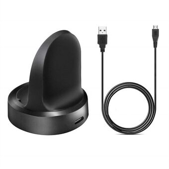 Til Samsung Galaxy Watch SM-R800 SM-R810 Ur Oplader Dock Trådløs opladningsholder med USB-kabel