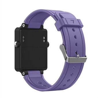 Silikone Smart Watch Erstatningsrem til Garmin Vivoactive Acetate - Lys Lilla