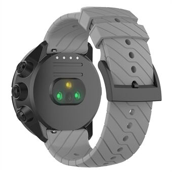 Twill Texture Silikone Bånd til Suunto Vertical / 9 Peak Pro / 5 Peak, 22 mm Urremme Armbånd Armbånd