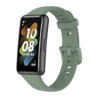 Til Huawei Band 7 Anti-ridse blødt silikone urrem udskiftning håndledsrem