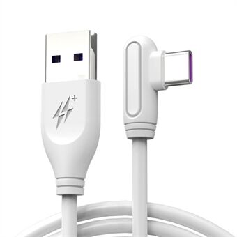 ENKAY USB til Type-C 90 graders albue 0,5 m kort kabel 40W 5A USB-C Quick