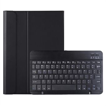 A08 Ultratynd Bluetooth-tastatur læderetui med magnetlås til Samsung Galaxy Tab A 8.0 2021 (SM-X205/X200)