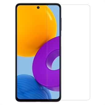 NILLKIN Amazing H+ Pro 0.2mm 2.5D Arc Edge 9H Hårdhed Anti-eksplosion hærdet glasfilm AGC glasskærmbeskytter til Samsung Galaxy M52 5G