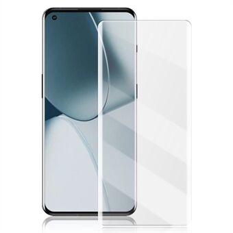 MOCOLO Anti-fingeraftryk Glat Berøring 3D Buet Fuldt Størrelse UV Lim Hærdet Glas Skærmbeskytter til OnePlus 9 Pro/10 Pro