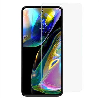 Til Motorola Moto G71s 5G 0,3 mm Arc Edge Screen Protector Ultra Clear Anti-ridse hærdet glas filmbeskytter