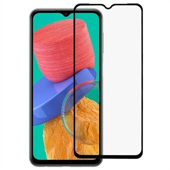 Til Oppo A57 (2022) 5G / A77 5G 9D Silketryk Hærdet glasfilm Sidelim HD Fuld dækning 9H Glat Touch Screen Protector