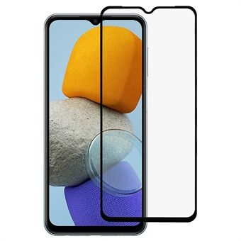 Til Samsung Galaxy A03 (166,5 x 75,98 x 9,14 mm) 9D hærdet glasfilm Sidelim Silkeprint fuld skærmbeskytter