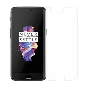 Til OnePlus 5 hærdet glas skærmbeskytter Arc Edge (0,3 mm)