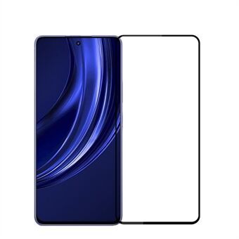 Til Realme P1 5G PINWUYO JK Series-2 Hærdet Glas Film 9H Fuld Skærmbeskytter - Sort