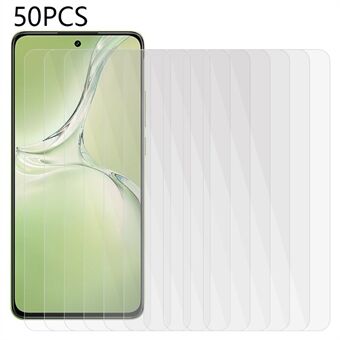 50 stk. til Oppo K12x 5G (Kina) / OnePlus Nord CE4 Lite 5G Skærmbeskytter, ridsefast hærdet glasfilm