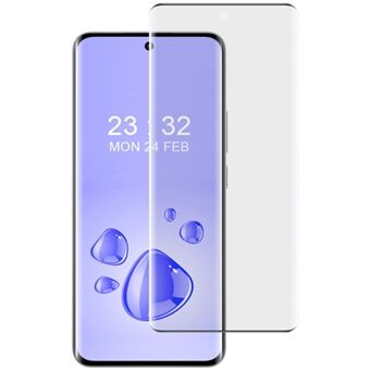 IMAK Til Oppo Reno12 5G (Global) Hærdet Glas Skærmbeskytter 3D Buet Fuld Dækning (Ingen Kant Version)