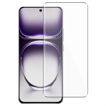 Til Oppo Reno12 Pro 5G (Global) Skærmbeskytter 3D Højt Aluminiumsilikonglas Silkeskærm Sort Kant