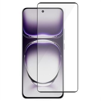 Til Oppo Reno12 5G (Global) / Reno12 Pro 5G (Global) Skærmbeskytter 3D Buet Hærdet Glas Film Side Lim