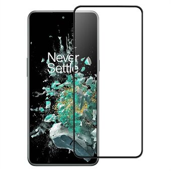 Til OnePlus 10T 5G / ACE Pro 5G Anti-ridse hærdet glas skærmbeskytter Black Edge skærmbeskytter HD Clear Anti-Fingerprint Full Glue AGC skærmfilm