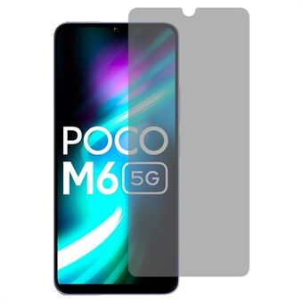 Til Xiaomi Poco M6 5G / Redmi 13R 5G / 13C 5G / 13C 4G / Poco C65 4G Anti-Spy skærmbeskytter