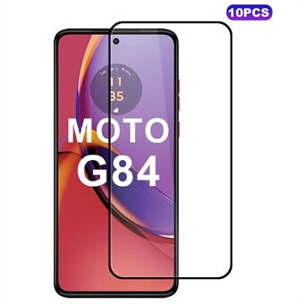 10 stk Til Motorola Moto G84 5G Høj Aluminium-Silikon Glas Fuldskærmsbeskytter