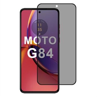 For Motorola Moto G84 5G Anti-Spy Skærmbeskytter 2.5D Buekant Privatlivsbeskyttelse