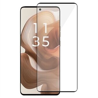 Til Motorola Edge 50 5G Skærmbeskytter 3D Buet Hærdet Glasfilm Side Lim