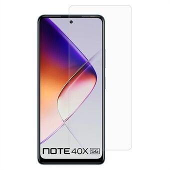 For Infinix Note 40X 5G Skærmbeskytter 0,3mm Ultra-Klar Hærdet Glas Film