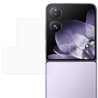 Til Xiaomi Mix Flip 5G Bageste Lille Skærmbeskytter 0,25 Buekant Hærdet Glas Film