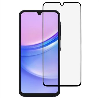 Til Samsung Galaxy A16 Hærdet Glas Skærmbeskytter Fuld Lim Silketryk Skærmfilm