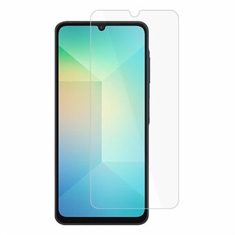 AMORUS Til Samsung Galaxy A06 Skærmbeskytter 2.5D Buekant 9H Høj Aluminium-Silicium Glasfilm