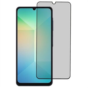 For Samsung Galaxy A06 Hærdet Glas Film Anti-Kig Privacy Beskyttelse Skærmbeskytter Fuld Lim