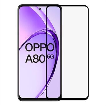 RURIHAI Til Oppo A80 5G Skærmbeskytter Sekundær Hærdning Høj Aluminium-Silicium Glasfilm