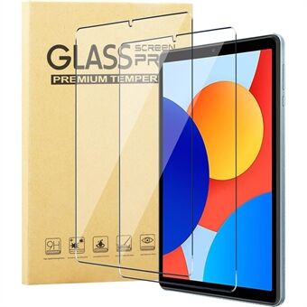 2 Stk Til Xiaomi Redmi Pad SE 4G 8,7 tommer Hærdet Glas Film 2.5D Buekant Klar Skærmbeskytter