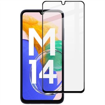 IMAK Pro+ Series Til Samsung Galaxy F14 4G / M14 4G Hærdet Glas Fuldskærmsbeskytter Følsom Berøringsfilm