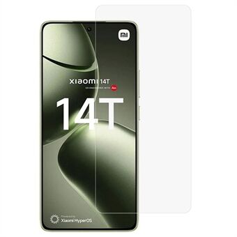 AMORUS Til Xiaomi 14T / Xiaomi 14T Pro Hærdet Glas Bagfilm HD Klar 2.5D Bueside 9H Hårdhed Ridsefast Bagbeskytter