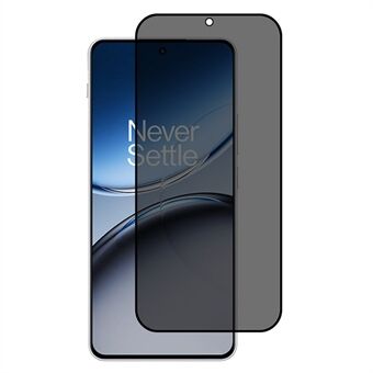 Til OnePlus Nord 4 Anti-Peep Fuld Dækkende Skærmbeskytter Silketrykt Hærdet Glasfilm