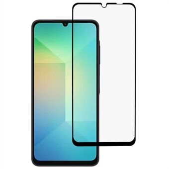 Til Samsung Galaxy A06 Skærmbeskyttelse 9D Side Lim Fuld Dækning Hærdet Glas Film