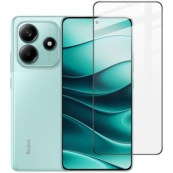 IMAK Pro+ Series til Xiaomi Redmi Note 14 5G Hærdet Glas Fuld Skærmbeskytter Følsom Berøringsfilm