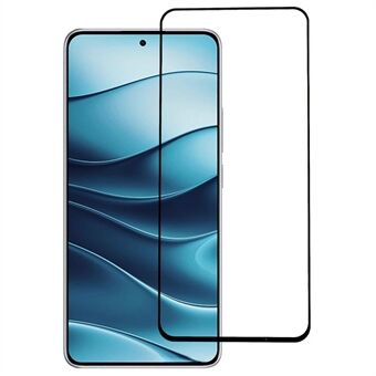 Til Xiaomi Redmi Note 14 5G Hærdet Glas Skærmbeskytter Fuld Lim Silketryk Film