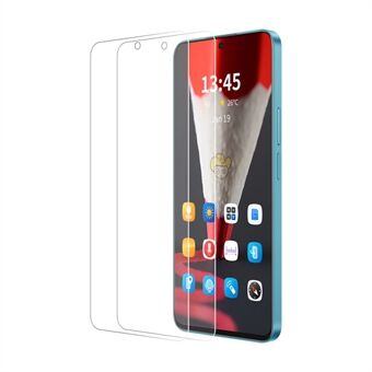 Til Samsung Galaxy A36 5G ENKAY HAT 2 stk PRINCE skærmbeskytter 9H hårdhed høj aluminium-silikonglasfilm - Transparent