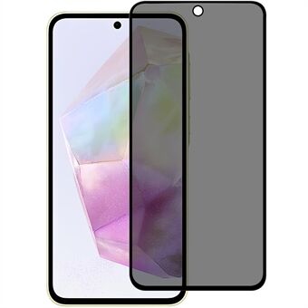 Til Samsung Galaxy A53 5G Hærdet Glas Skærmbeskytter 2.5D Arc Edge Anti-Spion Film